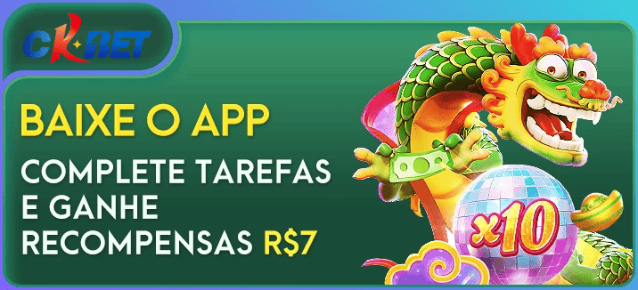 Bônus boas-vindas CKBET R$100